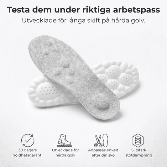 Cloud Insoles - Ergonomiska sulor för hela dagen