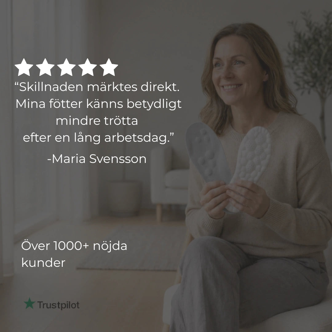 Cloud Insoles - Ergonomiska sulor för hela dagen