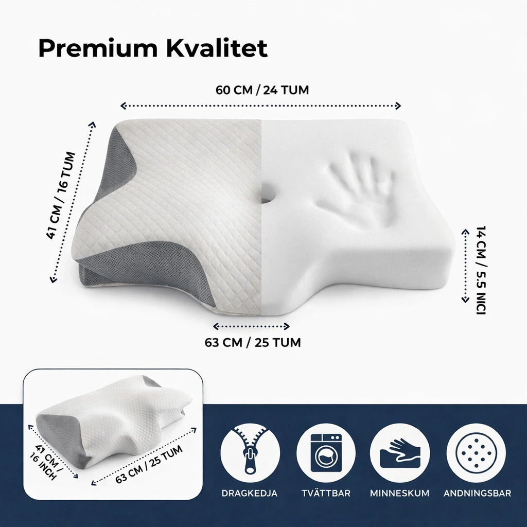 Cloud Relief - Ergonomisk kudde stabilt stöd