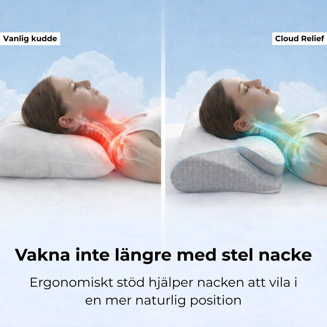 Cloud Relief - Ergonomisk kudde stabilt stöd