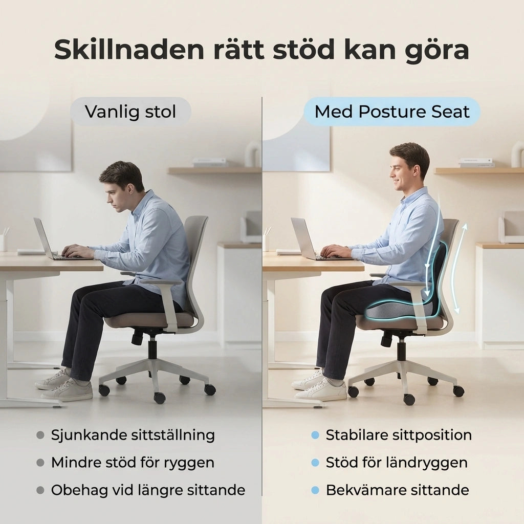 Posture Seat - Ergonomisk sittkudde för bättre hållning