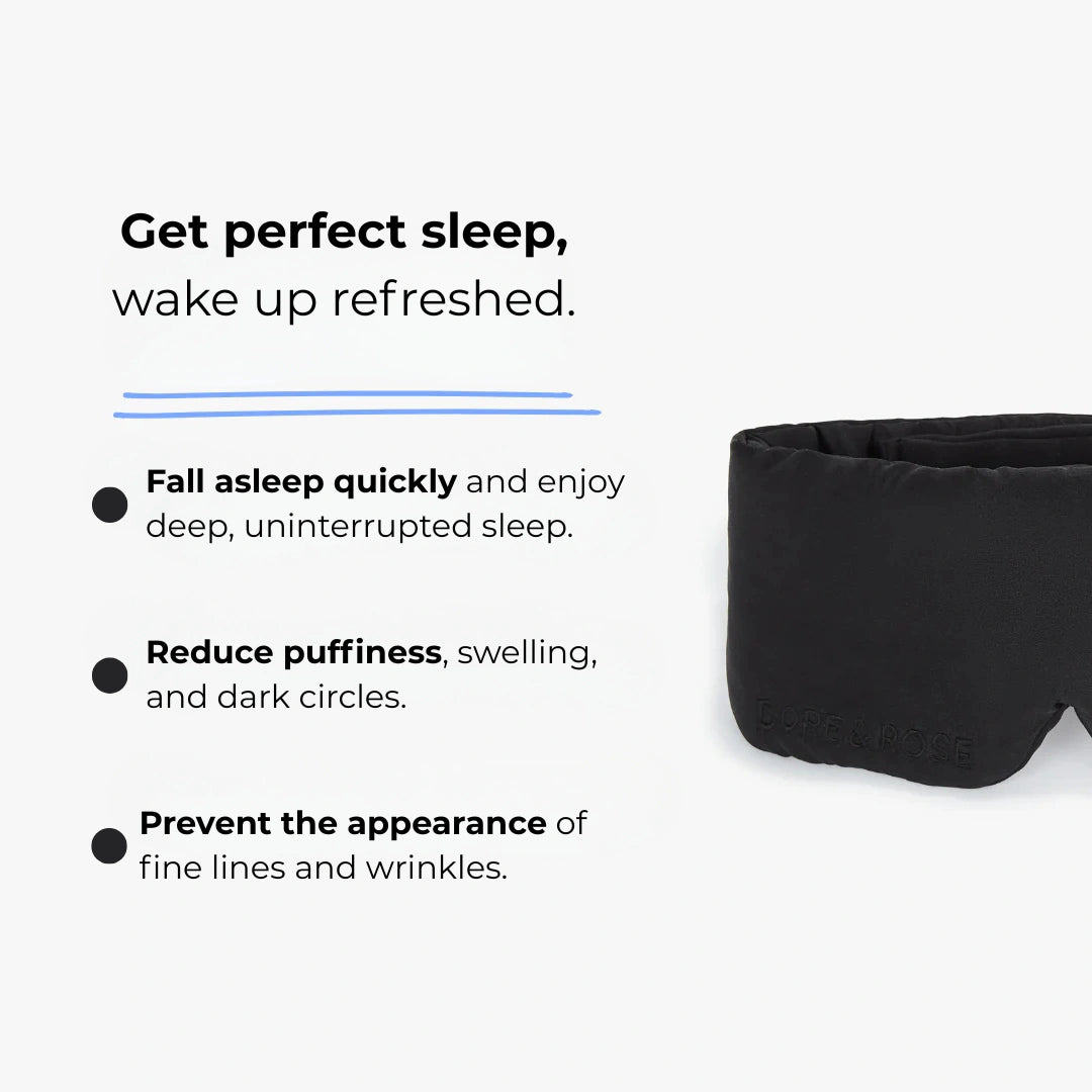 Silken Sleep – Lyxig sovmask i silke